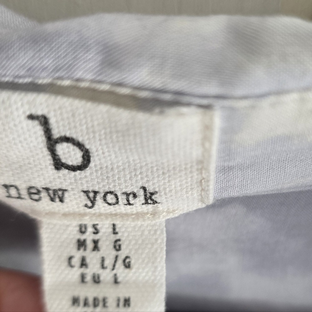 b new york Soft Blue Button-Down Shirt - Picture 2 of 4